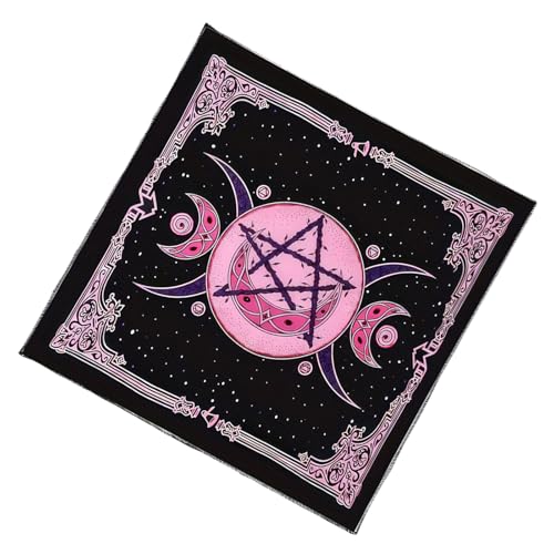 BELOWSYALER Tarots Tischdecke Stern Mond Muster Astrologie Altäre Tuch Wahrsagung Karte Tischdecke Tapisserie Hexerei Zubehör BELOWSYALER Tarots Tischdecke Stern Mond Muster Astrologie Altäre Tuch Wahrsagung Karte Tischdecke Tapisserie Hexerei Zubehör von BELOWSYALER