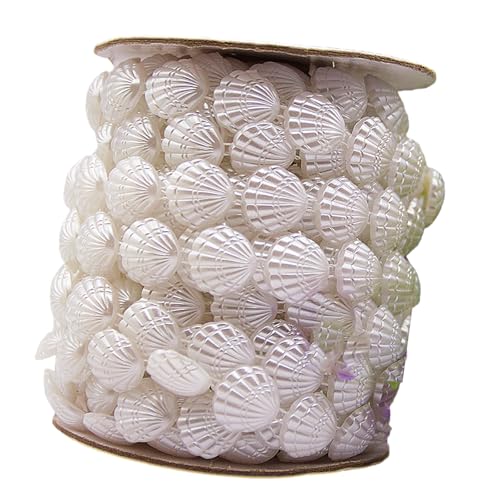 Künstliche ABS-Perlen für Halsketten, Armbänder, Ohrringe, Schmuckherstellung, Hochzeitskleid, Dekoration, 9 m lang von BELOWSYALER