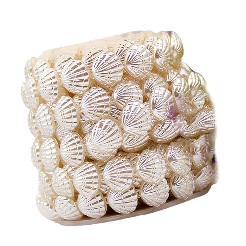 Künstliche ABS-Perlen für Halsketten, Armbänder, Ohrringe, Schmuckherstellung, Hochzeitskleid, Dekoration, 9 m lang von BELOWSYALER