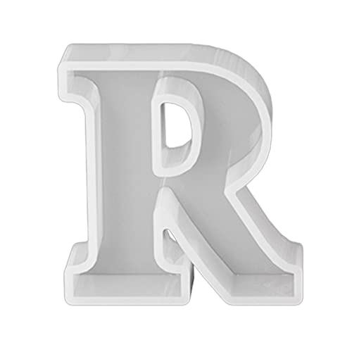 Silikonform für Anhänger, Ton, Buchstaben, Schlüsselanhänger, Anhänger, Zubehör, Handarbeit, Liebhaber, Buchstaben, Harz-Formen von BELOWSYALER