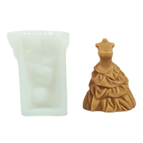Silikonformen für Hochzeitskleider, Seife, Hochzeitsdekoration, Abendkleid, Silikonformen für Epoxidharz, Handwerk von BELOWSYALER