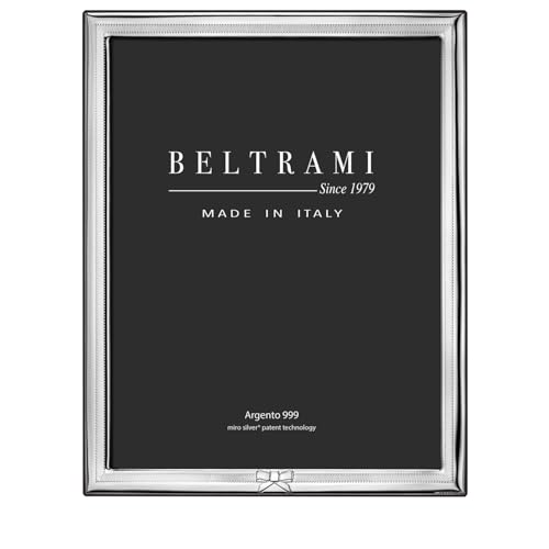 Belcom 1 SEHR SCHMALER BILDERRAHMEN BOW CM20X25, Holz Miro‘ Silbermetall Glas Karton, silberfarben Belcom 1 SEHR SCHMALER BILDERRAHMEN BOW CM20X25, Holz Miro‘ Silbermetall Glas Karton, silberfarben von BELTRAMI