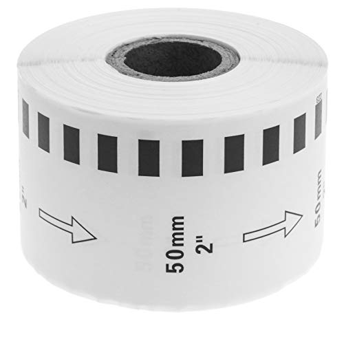 BeMatik - Rolle Klebeetiketten kompatibel mit Brother DK-2223 Breite 50 mm Länge 30,48 m (KT068) von BEMATIK.COM