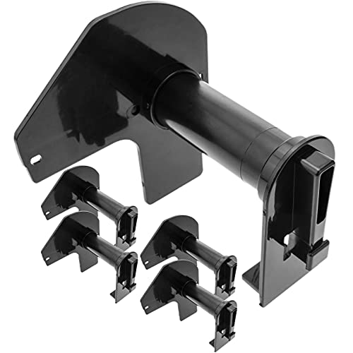 BeMatik - Wiederverwendbar Kunststoff Adapter für Etikett Spule Brother DK-22205 5-Pack von BEMATIK.COM