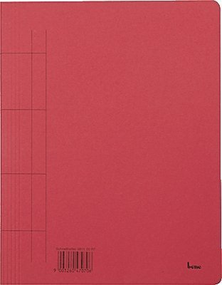Bene 81100 Karton-Schnellhefter, A4, rot von BENE