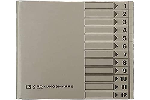 Bene 83800GR Ordnungsmappe mit Schutzumschlag, grau Bene 83800GR Ordnungsmappe mit Schutzumschlag, grau von BENE