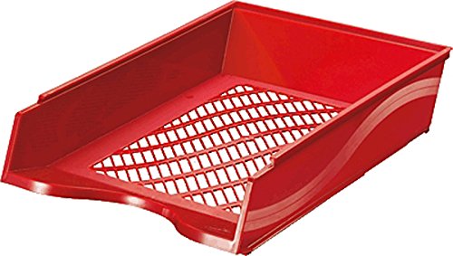 Bene Briefkorb, geeignet für Formate A4-C4, A4 Briefablage, Polystyrol, stapelbar und stabil, dunkelrot, 060100DRT Bene Briefkorb, geeignet für Formate A4-C4, A4 Briefablage, Polystyrol, stapelbar und stabil, dunkelrot, 060100DRT von BENE