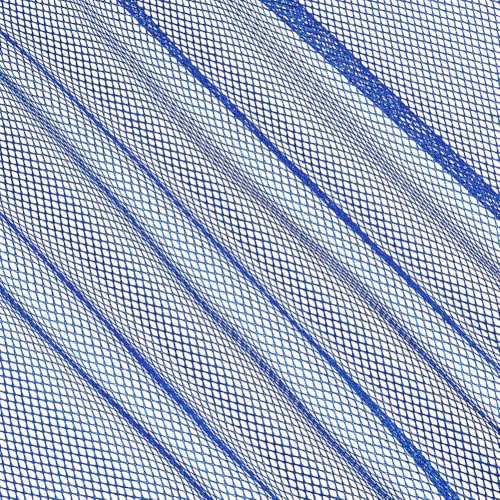 BENECREAT 0,9 x 1,55 m Netzstoff, königsblaues Netz-Grilltuch, leicht dehnbar für Rucksacktaschen und -gurte, Netzkleidung, Netzbeutel-Einkaufstasche von BENECREAT
