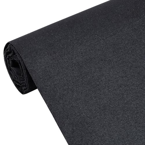 BENECREAT 1.1x1m Schwarz Baumwoll-Einlagestoff, Gewebte Baumwolle Zum Aufbügeln, Schmelzbare Einlage Bügelfutterstoff Für Blusen, Kragen, DIY-Nähzubehör, 0.2mm Dick BENECREAT 1.1x1m Schwarz Baumwoll-Einlagestoff, Gewebte Baumwolle Zum Aufbügeln, Schmelzbare Einlage Bügelfutterstoff Für Blusen, Kragen, DIY-Nähzubehör, 0.2mm Dick von BENECREAT