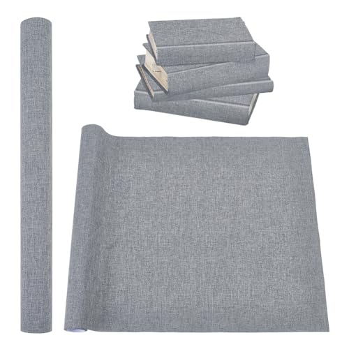 BENECREAT 1.2 m X 40 cm Graues Buchbindetuch, Bucheinband-Stoffoberfläche Mit Papierrückseite, Leinen-Polsterstoff Für Buchbindung, Scrapbooking, DIY, Basteln, Scrapbooking BENECREAT 1.2 m X 40 cm Graues Buchbindetuch, Bucheinband-Stoffoberfläche Mit Papierrückseite, Leinen-Polsterstoff Für Buchbindung, Scrapbooking, DIY, Basteln, Scrapbooking von BENECREAT
