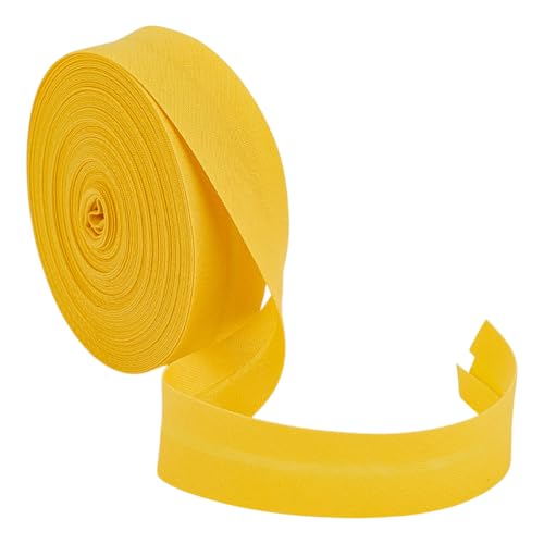 BENECREAT 10 m Schrägband Mit Einfacher Falte 18mm Breites Goldfarbenes Schrägband Aus Polycotton Saumband Zum Nähen von DIY Kleidungsstücken Nähen Rohrleitungen Quilten BENECREAT 10 m Schrägband Mit Einfacher Falte 18mm Breites Goldfarbenes Schrägband Aus Polycotton Saumband Zum Nähen von DIY Kleidungsstücken Nähen Rohrleitungen Quilten von BENECREAT