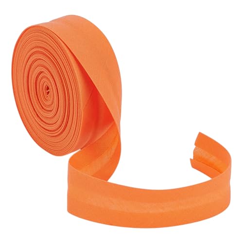 BENECREAT 10 m Schrägband Mit Einfacher Falte 18mm Breites Helloranges Schrägband Aus Polycotton Saumband Zum Nähen von DIY Kleidungsstücken Nähen Rohrleitungen Quilten BENECREAT 10 m Schrägband Mit Einfacher Falte 18mm Breites Helloranges Schrägband Aus Polycotton Saumband Zum Nähen von DIY Kleidungsstücken Nähen Rohrleitungen Quilten von BENECREAT