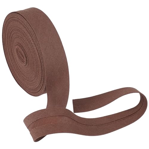BENECREAT 10.9 Yards/ 10M Einfach Gefaltetes Schrägband, 18mm Breites Kokosnussbraunes Polycotton-Schrägband, Saumband Zum Nähen von DIY-Kleidungsstücken, Nähen, Rohrleitungen, Quilten BENECREAT 10.9 Yards/ 10M Einfach Gefaltetes Schrägband, 18mm Breites Kokosnussbraunes Polycotton-Schrägband, Saumband Zum Nähen von DIY-Kleidungsstücken, Nähen, Rohrleitungen, Quilten von BENECREAT