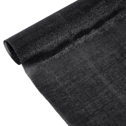 BENECREAT 100x115cm Schwarzer Baumwoll Einlagestoff Gewebter Einseitiger Aufbügelbarer Einlagestoff Zum Aufbügeln Futterstoff Für Blusen Hemden Kragen DIY Nähzubehör von BENECREAT