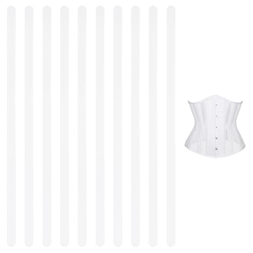 BENECREAT 10Pcs 35cm Weiß Kleber bedeckt Mangan Stahl Korsett Boning, 1.2cm Breite Spirale Metall Korsett Boning Stahl, Spirale Korsett Boning Stays Metall Boning für Korsetts, Kostüme Nähen BENECREAT 10Pcs 35cm Weiß Kleber bedeckt Mangan Stahl Korsett Boning, 1.2cm Breite Spirale Metall Korsett Boning Stahl, Spirale Korsett Boning Stays Metall Boning für Korsetts, Kostüme Nähen von BENECREAT