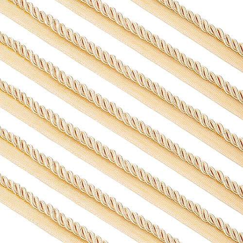 BENECREAT 11 Yards/10m Gedrehter Lippenkordelbesatz, 15mm Polsterbesatz Kordel Seilband Hellkhakifarbenes Flechtband Für Heimdekoration, DIY Handarbeiten BENECREAT 11 Yards/10m Gedrehter Lippenkordelbesatz, 15mm Polsterbesatz Kordel Seilband Hellkhakifarbenes Flechtband Für Heimdekoration, DIY Handarbeiten von BENECREAT