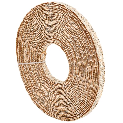 BENECREAT 12 m Weizenstrohband Zur Hutherstellung 13.5mm Breites Bastelband Aus Jute Stroh Für Die Hutherstellung DIY Bastelzubehör Blanchierte Mandelfarbe BENECREAT 12 m Weizenstrohband Zur Hutherstellung 13.5mm Breites Bastelband Aus Jute Stroh Für Die Hutherstellung DIY Bastelzubehör Blanchierte Mandelfarbe von BENECREAT