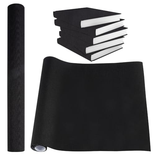 BENECREAT 120x40cm Buchbindetuch, Leinen Bucheinband Stoff Oberfläche Buchtuch Zum Buchbinden Schwarz Polsterstoff Zum Buchschutz DIY Basteln Scrapbooking BENECREAT 120x40cm Buchbindetuch, Leinen Bucheinband Stoff Oberfläche Buchtuch Zum Buchbinden Schwarz Polsterstoff Zum Buchschutz DIY Basteln Scrapbooking von BENECREAT