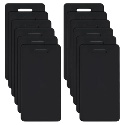 BENECREAT 12pcs schwarz Acryl Abzeichen Buddy, 11.4x5.6cm DIY Abzeichen Buddy Rohlinge Sublimation Abzeichen Blank für Krankenschwester, Lehrer, Labortechniker, Rezeptionist, Loch: 20x5mm BENECREAT 12pcs schwarz Acryl Abzeichen Buddy, 11.4x5.6cm DIY Abzeichen Buddy Rohlinge Sublimation Abzeichen Blank für Krankenschwester, Lehrer, Labortechniker, Rezeptionist, Loch: 20x5mm von BENECREAT