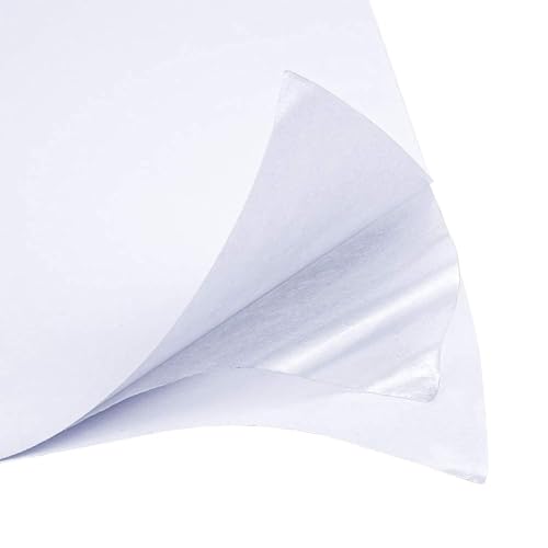 BENECREAT 18 Blatt A4 doppelseitige Klebeblätter Weiße Selbstklebende Klebeband Sandwichschicht mit doppeltem Klebeband für Geschenkpapier handgefertigte Karte BENECREAT 18 Blatt A4 doppelseitige Klebeblätter Weiße Selbstklebende Klebeband Sandwichschicht mit doppeltem Klebeband für Geschenkpapier handgefertigte Karte von BENECREAT