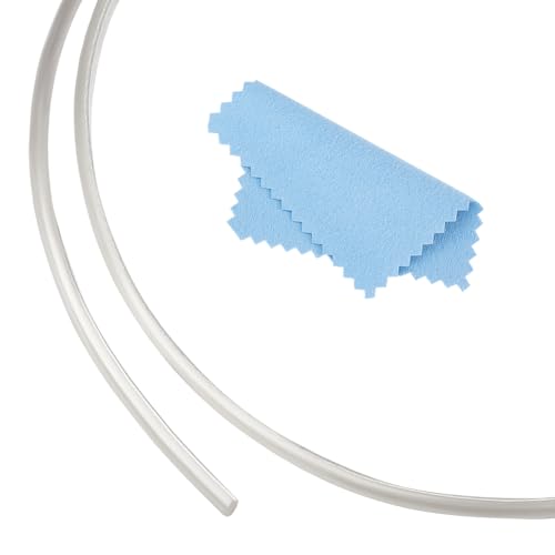 BENECREAT 18 Gauge/1.1mm 999 Sterling Silber Draht, 30 cm Halbrunder Silberfarbener Basteldraht Für Herstellung von DIY-Kunstringen, Ohrringen, Armbändern Und Halsketten, 2.2 mm Breit BENECREAT 18 Gauge/1.1mm 999 Sterling Silber Draht, 30 cm Halbrunder Silberfarbener Basteldraht Für Herstellung von DIY-Kunstringen, Ohrringen, Armbändern Und Halsketten, 2.2 mm Breit von BENECREAT