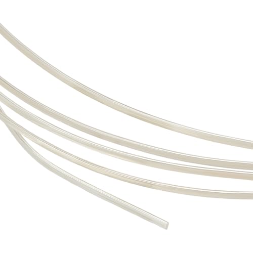 BENECREAT 1m/3.28 Feet 999 Sterling Silber Draht, 0.9mm/19 Gauge Dead Soft Flat Beading Wire Craft Flat Wire für Schmuckherstellung BENECREAT 1m/3.28 Feet 999 Sterling Silber Draht, 0.9mm/19 Gauge Dead Soft Flat Beading Wire Craft Flat Wire für Schmuckherstellung von BENECREAT