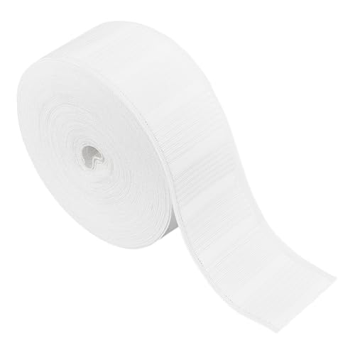 BENECREAT 20 m Schmales Vorhangband 70mm Weißes Gardinenband Faltenzubehör Für Top Hanger Home Decor Project Craft Pleater BENECREAT 20 m Schmales Vorhangband 70mm Weißes Gardinenband Faltenzubehör Für Top Hanger Home Decor Project Craft Pleater von BENECREAT