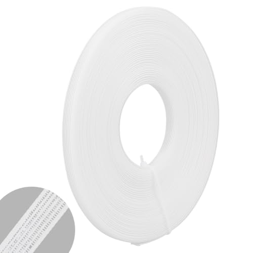 BENECREAT 30 Yards/27.4m Sewing Polyester Boning, 8mm Kunststoff Korsett Boning klar Kleidungsstück Zubehör für Hochzeit Partei Brautkleider Kleid von BENECREAT