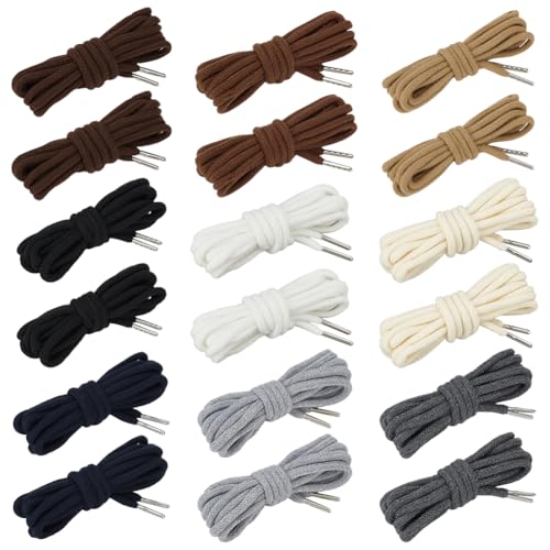 BENECREAT 36 x 1.4 m Langer Kordelzug Ersatz 9 Farben Runder Hoodie Kordelzug Baumwoll Kordelzug Zum Binden von Hoodies Shorts Hosen Sweatshirts Jacken Mänteln von BENECREAT
