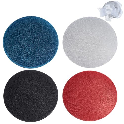 BENECREAT 4 Farben Runder Fascinator Hutsockel 17cm EVA Stoff Hutwarenbasis Sinamay Basis Für Die Herstellung von Hochzeits Party Hüten 2.5cm Dick BENECREAT 4 Farben Runder Fascinator Hutsockel 17cm EVA Stoff Hutwarenbasis Sinamay Basis Für Die Herstellung von Hochzeits Party Hüten 2.5cm Dick von BENECREAT
