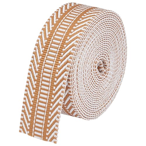 BENECREAT 4.57m Ethnisches Polyester-Jacquard-Streifenband, Polyester-Jacquardband Vintage-Jacquardband Für Kleidung, Taschen, Kopfbedeckungen, Kissenbezüge, 1.8mm Dick BENECREAT 4.57m Ethnisches Polyester-Jacquard-Streifenband, Polyester-Jacquardband Vintage-Jacquardband Für Kleidung, Taschen, Kopfbedeckungen, Kissenbezüge, 1.8mm Dick von BENECREAT