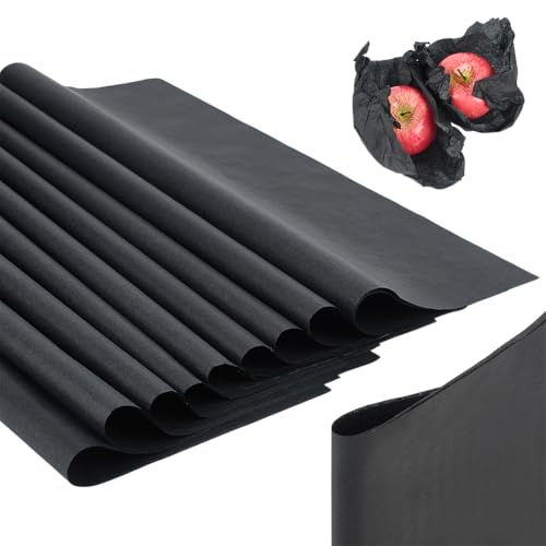 BENECREAT 400 Blatt 30x21cm Säurefreies Zwischenblatt Seidenpapier Schwarze A4 Schutzblätter Aus Archivpapier Für Kleidung Textilien Schmuck Säurefreier Schutz Empfindliche Gegenstände von BENECREAT