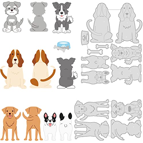 BENECREAT 5 Sets Metall-Stanzformen mit Tierhund, Spiegel, Hundeknochen, Stanzformen für Kartenherstellung, DIY, Scrapbooking, Bastelpapier, Fotoalbum, Geschenke, Tagebuchdekorationen, 2 Stück/Set BENECREAT 5 Sets Metall-Stanzformen mit Tierhund, Spiegel, Hundeknochen, Stanzformen für Kartenherstellung, DIY, Scrapbooking, Bastelpapier, Fotoalbum, Geschenke, Tagebuchdekorationen, 2 Stück/Set von BENECREAT