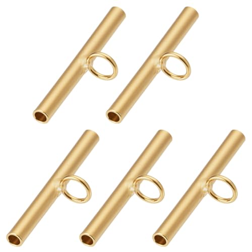 BENECREAT 5 Stück 925 Sterling Silber Pin Zu Anhänger Konverter, 20mm Broschen Halsketten Adapter, Goldener Konverter Für Halsketten DIY Bastelarbeiten Schmuckherstellung BENECREAT 5 Stück 925 Sterling Silber Pin Zu Anhänger Konverter, 20mm Broschen Halsketten Adapter, Goldener Konverter Für Halsketten DIY Bastelarbeiten Schmuckherstellung von BENECREAT