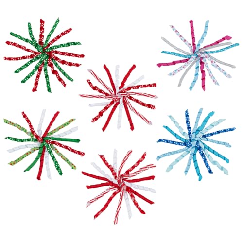 BENECREAT 6 Stück Selbstklebende Geburtstagsschleife 6 Farben Zum Aufkleben von Schleifen Geschenkschleifen Zum Verpacken von Geschenken Geschenktüten Geschenkkorb Basteln Geschenkverpackung Zubehör von BENECREAT