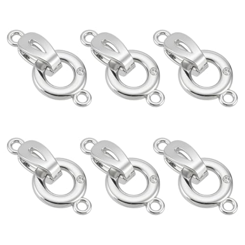 BENECREAT 6 x Faltschließe Set. 14K Versilberte Halsketten Verlängerungsverschlüsse Schmuckverschlüsse Für DIY Schmuck Basteln Herstellung von Armbändern Für Damen 20mm BENECREAT 6 x Faltschließe Set. 14K Versilberte Halsketten Verlängerungsverschlüsse Schmuckverschlüsse Für DIY Schmuck Basteln Herstellung von Armbändern Für Damen 20mm von BENECREAT