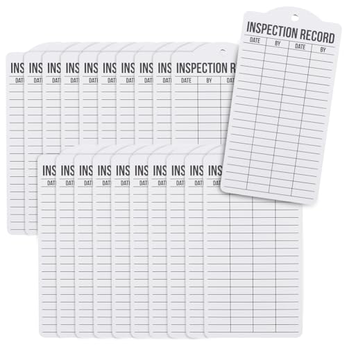 BENECREAT 60 Packung Inspektionsprotokoll Tag 15.2x7.1cm Sicherheitsinspektionsetiketten Plattenetiketten Etiketten Für Gerätewartung Service Büro Qualitätskontrolle Dicke: 2 Mm BENECREAT 60 Packung Inspektionsprotokoll Tag 15.2x7.1cm Sicherheitsinspektionsetiketten Plattenetiketten Etiketten Für Gerätewartung Service Büro Qualitätskontrolle Dicke: 2 Mm von BENECREAT