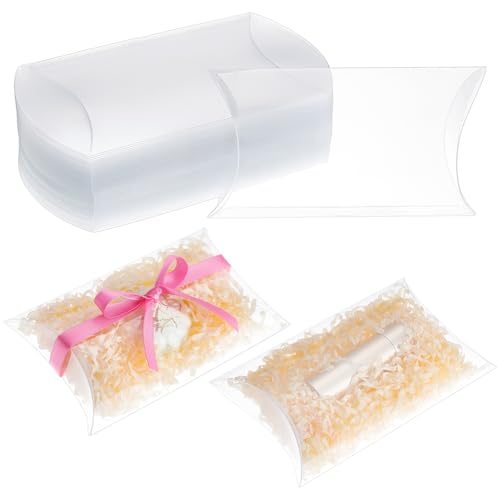 BENECREAT 60 Stück 14x9x3cm Durchsichtige Kissen Geschenkbox Aus Kunststoff PVC Süßigkeiten Geschenkbox Für Zuhause Hochzeit Geburtstagsfeier Geschenkverpackung BENECREAT 60 Stück 14x9x3cm Durchsichtige Kissen Geschenkbox Aus Kunststoff PVC Süßigkeiten Geschenkbox Für Zuhause Hochzeit Geburtstagsfeier Geschenkverpackung von BENECREAT