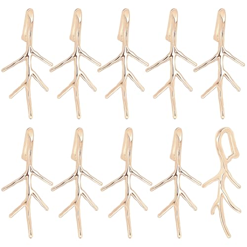 BENECREAT 8 Stück Messing Anhänger Klemmösen, Golden Branch Eispickel Klemmclip Verschlussbügel Schnapp Ösen Klemmhaken Für Halsketten Anhänger Armbänder Schmuckherstellung Schmuckdesign BENECREAT 8 Stück Messing Anhänger Klemmösen, Golden Branch Eispickel Klemmclip Verschlussbügel Schnapp Ösen Klemmhaken Für Halsketten Anhänger Armbänder Schmuckherstellung Schmuckdesign von BENECREAT