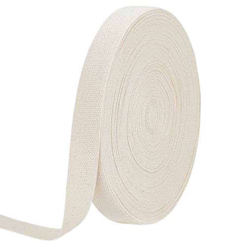 BENECREAT Baumwollband, 22 m breit, weiches Baumwollgewebe für Heimdekoration, Geschenkverpackung, DIY, Basteln, Geburtstag, Hochzeit, Blumenstrauß, Weihnachten, 22 m BENECREAT Baumwollband, 22 m breit, weiches Baumwollgewebe für Heimdekoration, Geschenkverpackung, DIY, Basteln, Geburtstag, Hochzeit, Blumenstrauß, Weihnachten, 22 m von BENECREAT