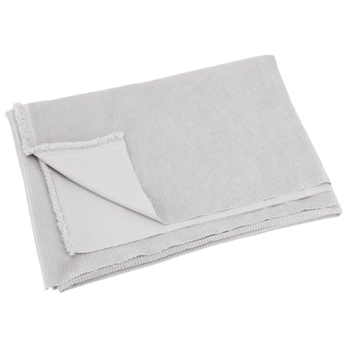 BENECREAT Cordstoff, 100x150 cm Hellgrauer Cord-Polsterstoff Zum Nähen von Mänteln, Hemden, Kleidern Und Hosen, DIY-Näh- Und Bastelmaterialien, Bekleidungszubehör BENECREAT Cordstoff, 100x150 cm Hellgrauer Cord-Polsterstoff Zum Nähen von Mänteln, Hemden, Kleidern Und Hosen, DIY-Näh- Und Bastelmaterialien, Bekleidungszubehör von BENECREAT