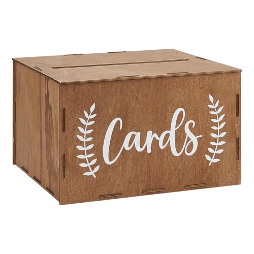 BENECREAT Hochzeitskartenbox Aus Holz 26.6x29.2x17.8cm Große Aufbewahrungsbox Aus Holz Für Karten Mit Schlitz Rustikale Geschenkkartenbox Für Hochzeit Empfang Abschlussfeier Geburtstagsparty BENECREAT Hochzeitskartenbox Aus Holz 26.6x29.2x17.8cm Große Aufbewahrungsbox Aus Holz Für Karten Mit Schlitz Rustikale Geschenkkartenbox Für Hochzeit Empfang Abschlussfeier Geburtstagsparty von BENECREAT