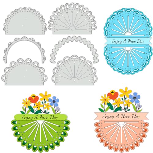 BENECREAT Bogen Kaleidoskop Stanzformen, Gewinde-Mandala-Rand-Stanzformen Schablonen Scrapbooking-Vorlage Für DIY-Prägung, Fotoalbum, Papierkartenherstellung, 14.6x12.4cm BENECREAT Bogen Kaleidoskop Stanzformen, Gewinde-Mandala-Rand-Stanzformen Schablonen Scrapbooking-Vorlage Für DIY-Prägung, Fotoalbum, Papierkartenherstellung, 14.6x12.4cm von BENECREAT