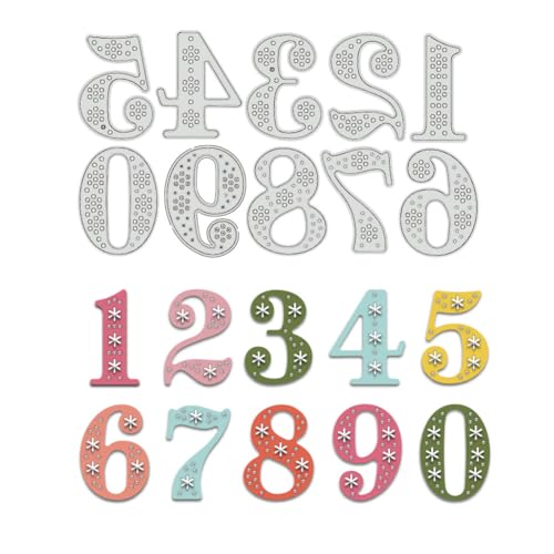 BENECREAT Threading Numbers 0~9 Stanzschablonen, Kohlenstoffstahl-Stanzformen DIY-Handwerk Prägeschablone Für Kartenherstellung, Foto, Dekoratives Papier, Scrapbooking, 0.8 mm Dick BENECREAT Threading Numbers 0~9 Stanzschablonen, Kohlenstoffstahl-Stanzformen DIY-Handwerk Prägeschablone Für Kartenherstellung, Foto, Dekoratives Papier, Scrapbooking, 0.8 mm Dick von BENECREAT