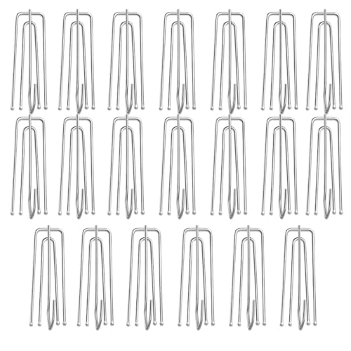 BEPSYOM 20 Stück Vorhänge Haken Edelstahl Clips Gardinenhaken Klammer Klemmhaken für Gardinen und Vorhangringe Schienen BEPSYOM 20 Stück Vorhänge Haken Edelstahl Clips Gardinenhaken Klammer Klemmhaken für Gardinen und Vorhangringe Schienen von BEPSYOM