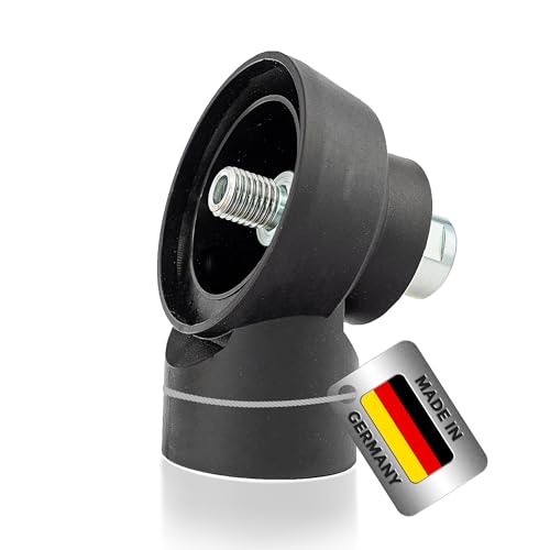 BERGMANN ® MADE IN GERMANY | Staubabsaugung M16 auf M16 für Dosensenker Kernbohrer Kernbohrmaschine Lochsäge | Eibenstock Hilti Baier Bosch von BERGMANN