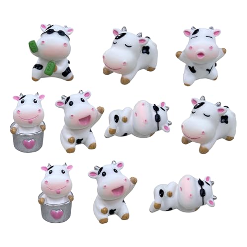 BESPORTBLE 1 Satz 10 STK Harz-Kuh-Ornament Kuh-skulptur Mini-kuhfigur Spielzeug Für Nutztiere Tierfigur Cupcake-Topper Home Decor Kuh-Statue Cars Spielzeug Sammelfigur Zylinder Haushalt Kind BESPORTBLE 1 Satz 10 STK Harz-Kuh-Ornament Kuh-skulptur Mini-kuhfigur Spielzeug Für Nutztiere Tierfigur Cupcake-Topper Home Decor Kuh-Statue Cars Spielzeug Sammelfigur Zylinder Haushalt Kind von BESPORTBLE