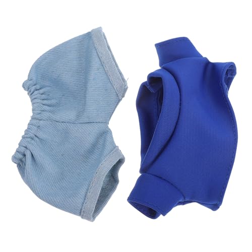 BESPORTBLE 1 Satz Doll Costume Set für Puppen Blaues T Shirt Hellblaue Jeans Weiche und Austauschbare Kleidung für Stofftiere und Puppen Kreativität Fördern und Einfach Anzuziehen BESPORTBLE 1 Satz Doll Costume Set für Puppen Blaues T Shirt Hellblaue Jeans Weiche und Austauschbare Kleidung für Stofftiere und Puppen Kreativität Fördern und Einfach Anzuziehen von BESPORTBLE