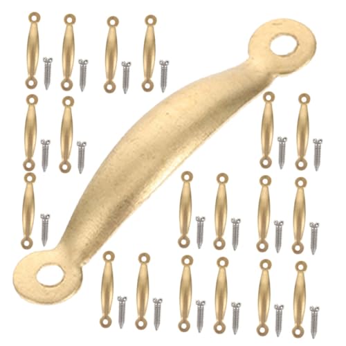 BESPORTBLE 1 Satz Dollhouse -tür Zieht Miniatur-türgriffe Puppenhäuser Miniaturmöbel Puppenhaus-türknöpfe Mini-möbelgriffe Doll House -ziehung Ziehungen Möbel Schublade Ziehen Metall Golden von BESPORTBLE