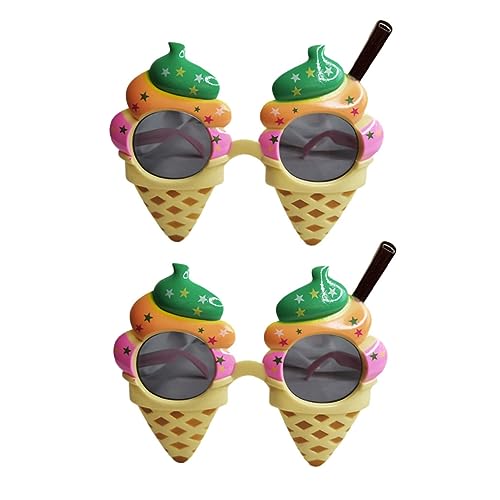 BESPORTBLE 1 Satz Eiscreme Förmige Brille für Damen Lustige Party Accessoires für Geburtstagsfeiern Kreative Fotodekoration Leichte Bruchsichere Kunststoffbrillen Sicher Hautfreundlich BESPORTBLE 1 Satz Eiscreme Förmige Brille für Damen Lustige Party Accessoires für Geburtstagsfeiern Kreative Fotodekoration Leichte Bruchsichere Kunststoffbrillen Sicher Hautfreundlich von BESPORTBLE